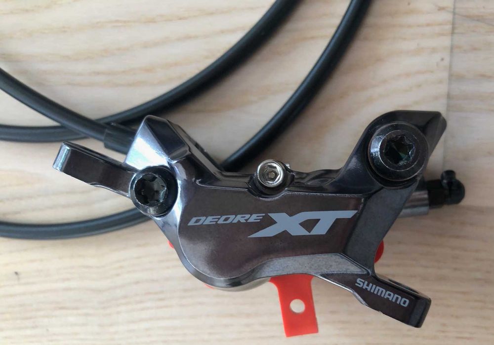 Hamulce tarczowe Shimano Deore XT 4 Tłoki BL-M8100 BRM8120 enduro emtb