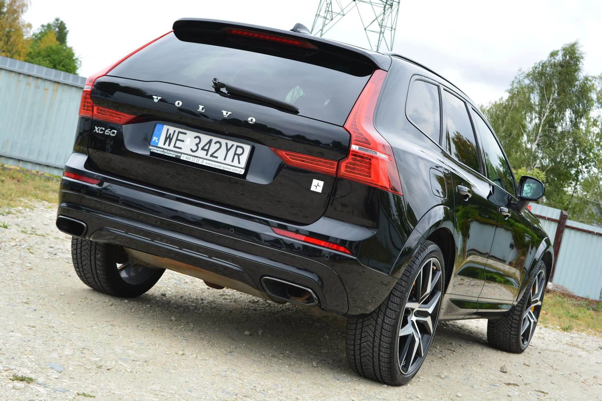 Volvo XC 60 T8 4x4, PLUG-IN POLESTAR, salon PL, 1 wł, FV 23% WE342YR