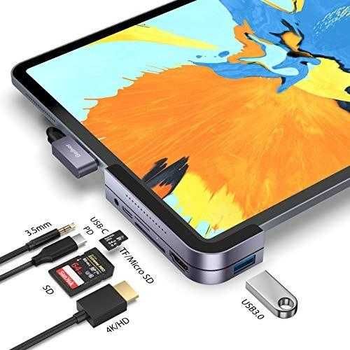 iPad Pro  hub BELKER 6w1 HDMI 4K USB 3.0