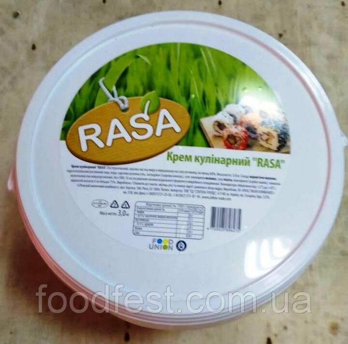 Крем сир для суши Rasa(Раса) 3кг