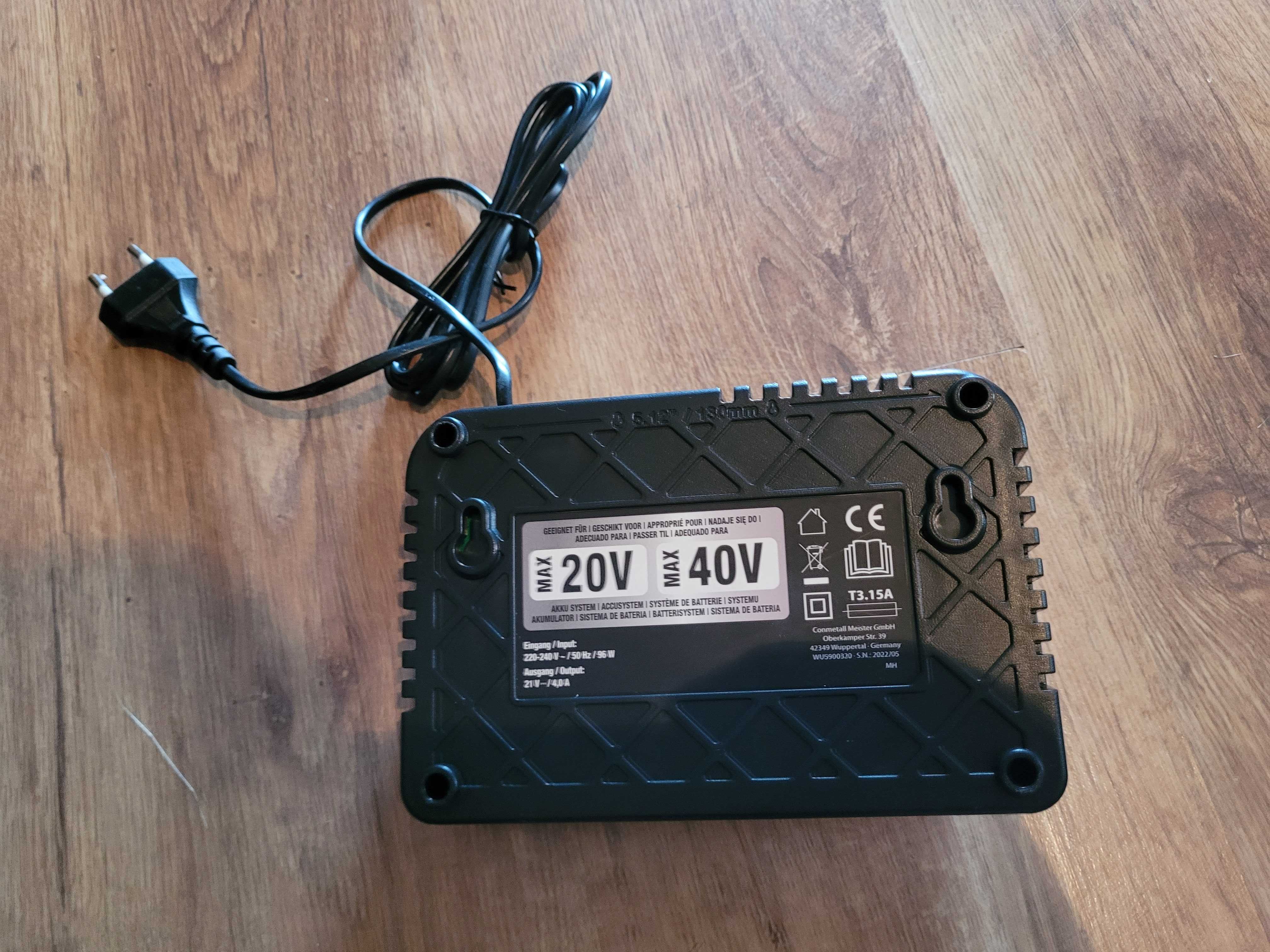 Ładowarka ferrex activ energy 20v 40v