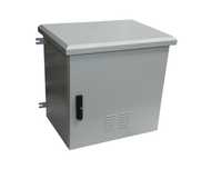 Szafy RACK zewnętrzne 9-32U/19", 600x450 mm, IP56, wentylatory
