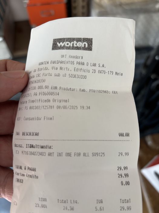 Antena Digital Interior ONE FOR ALL SV9125 - 5G
