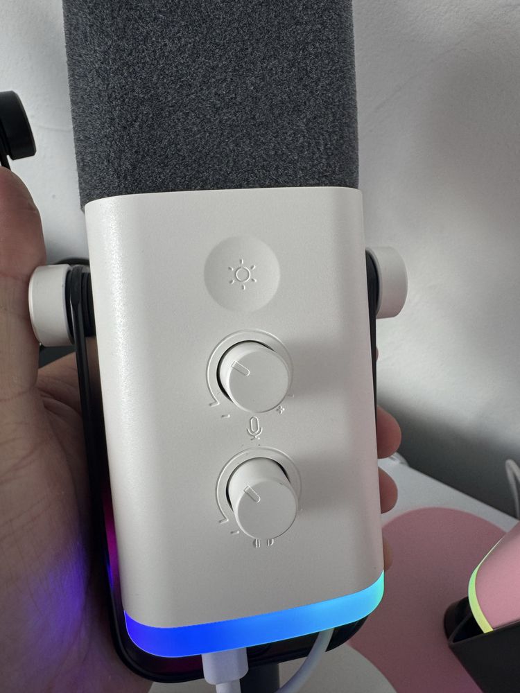 Новий Стрімінговий мікрофон Fifine AM8 RGB XLR Динамічний Геймерський