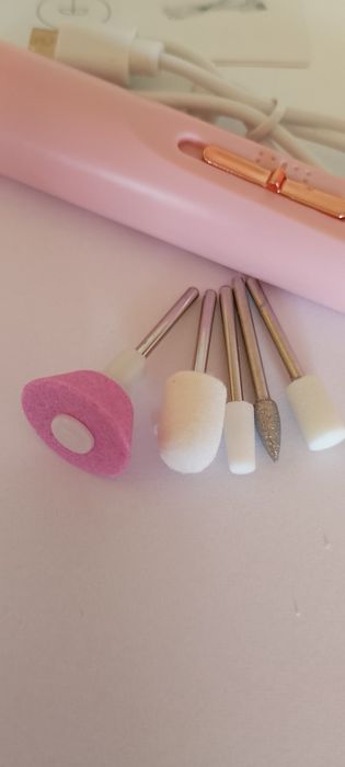 Frezarka szlifierka do paznokci USB + 5 frezow