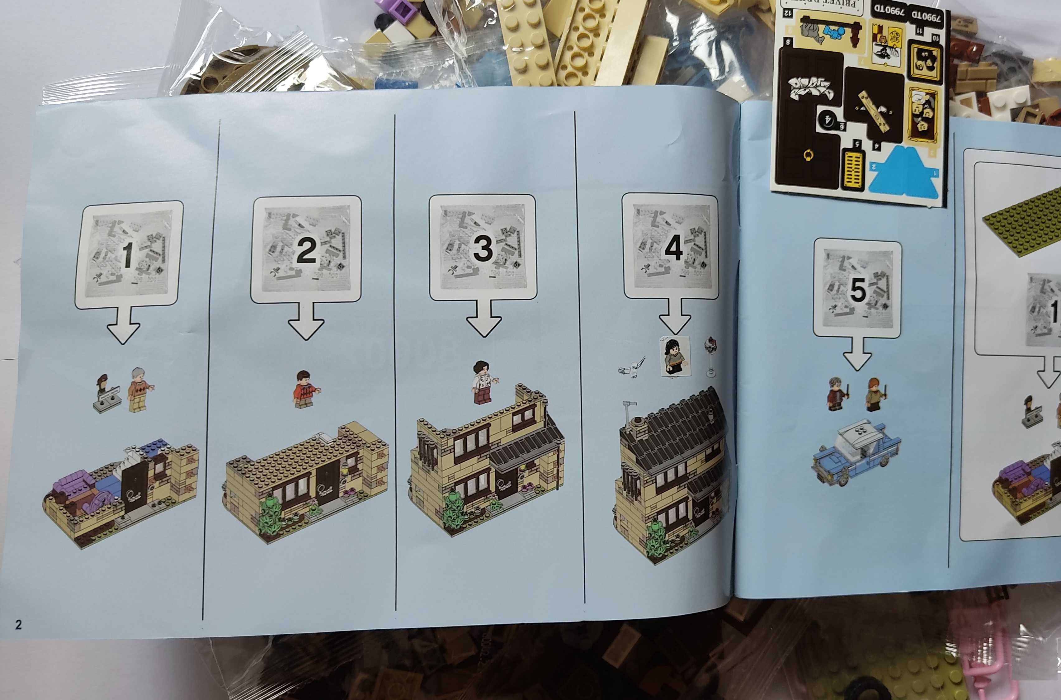 Set / Kit Harry Potter - Privet Drive (compatível com lego)