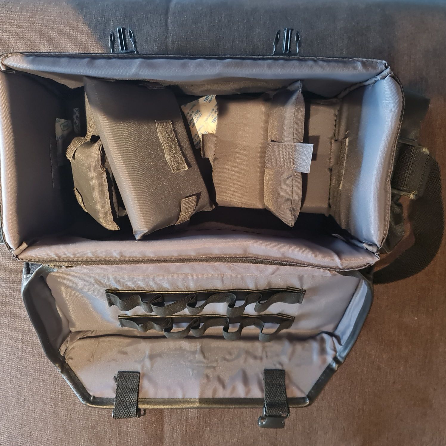 Mala para equipamento fotográfico ou vídeo