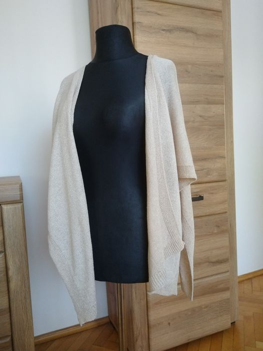 Wdzianko - narzutka Marks Spencer 14 że złotą nitką