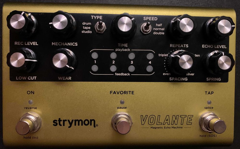 Strymon Volante reverb/delay/looper