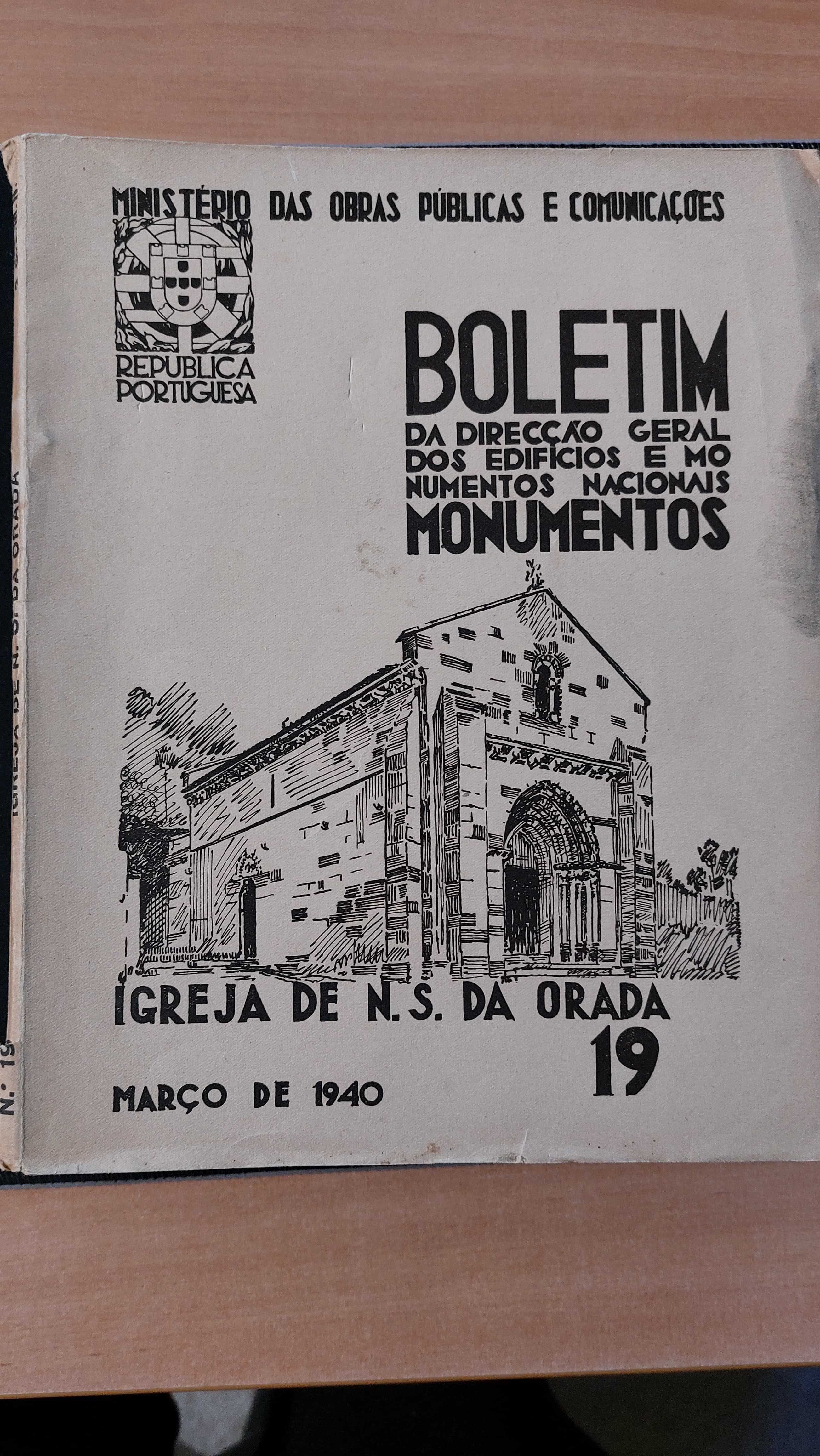 BOLETIM da Direcção Geral dos Edifícios e Monumentos Nacionais