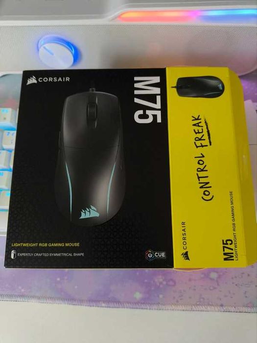 rato CORSAIR M75 com fio - NOVO