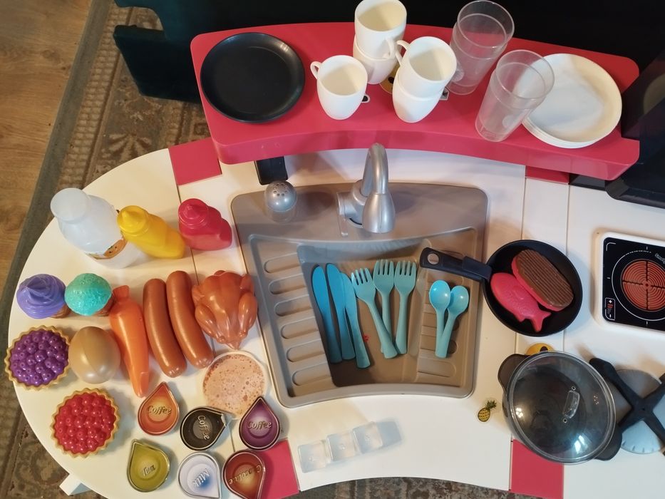 Kuchnia Smoby mini Tefal Superchef DeLuxe Bubble z akcesoriami