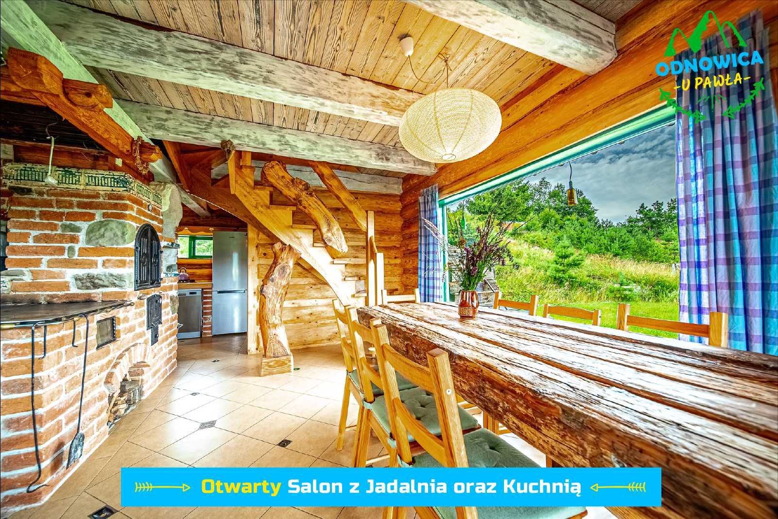 Domek / Chaty na Wynajem - Noclegi BESKID NISKI - Jezioro Klimkówka