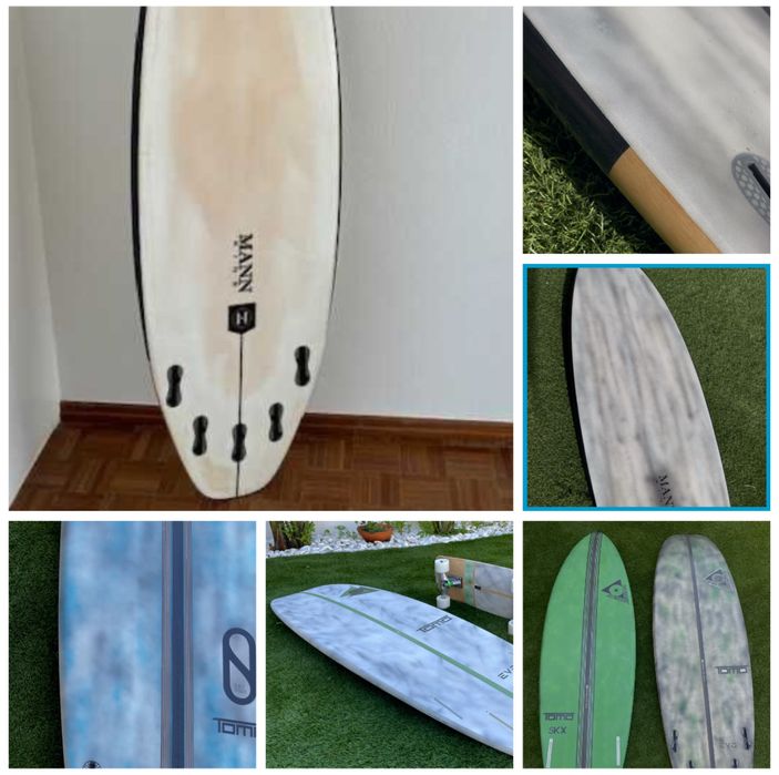Customização Pranchas Surf Firewire & Lost - Defeito Pigmento Manchas