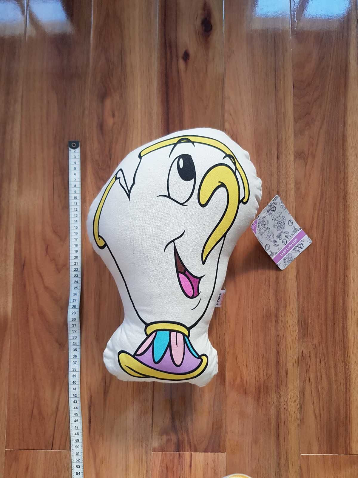 Poduszka filiżanka Chip Potts Disney Piękna i Bestia Primark maskotka