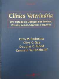 Clínica Veterinária um tratado de doenças de Bovinos, Ovinos, Suínos,