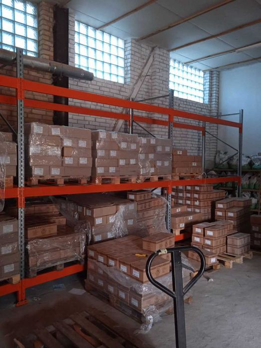 Складські стелажі. В наявності нові та б\у. Під палети 400-1000кг