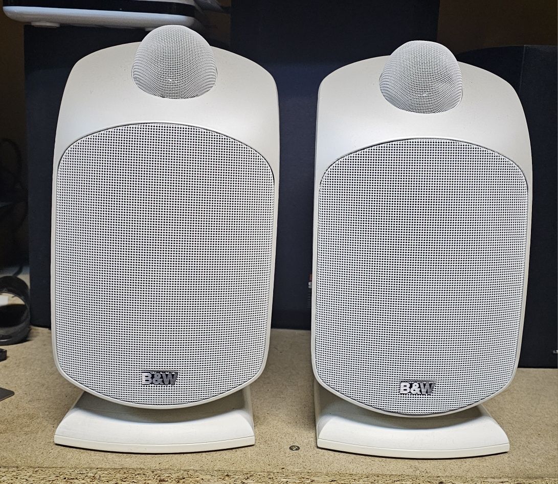 Kolumny B&W Bowers Wilkins LM 1 Biale