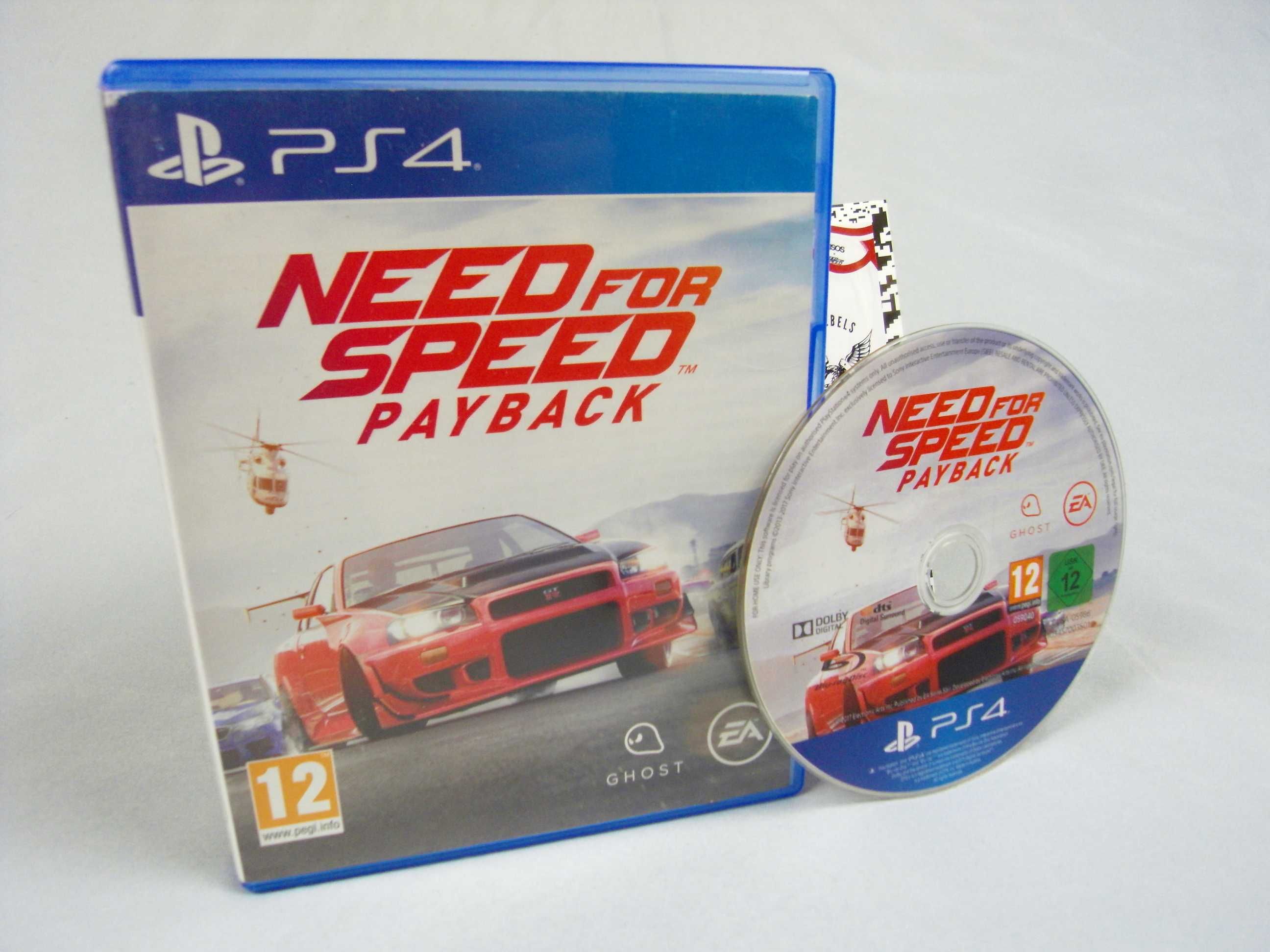 Need For Speed Payback Dubbing PL Sony PS4