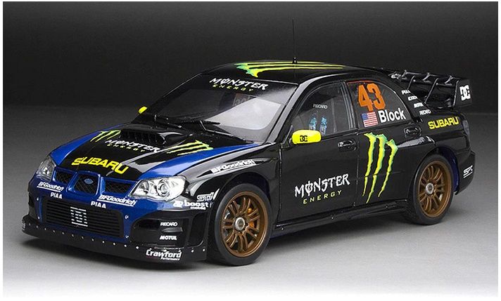 Model 1:18 SUN STAR Subaru Impreza WRC06 Ken Block