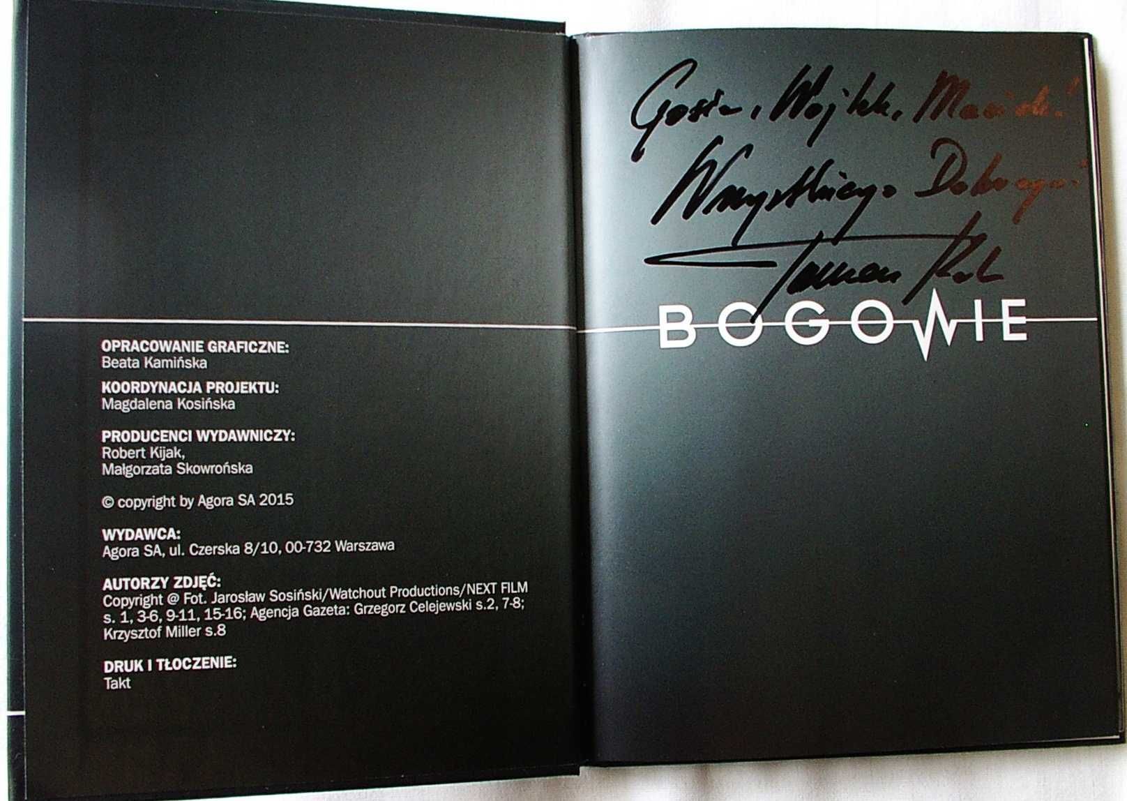 RELIGA Biografia - Kortko, Watoła + DVD BOGOWIE - Tomasz Kot AUTOGRAF
