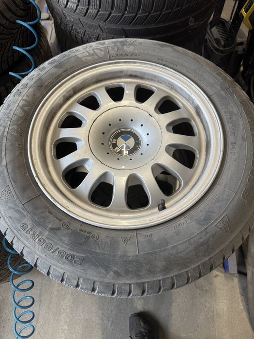 BMW e39 koła felgi opony zimowe 206/65/15