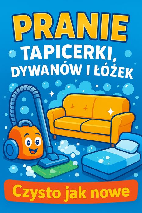 Pranie tapicerek i dywanów