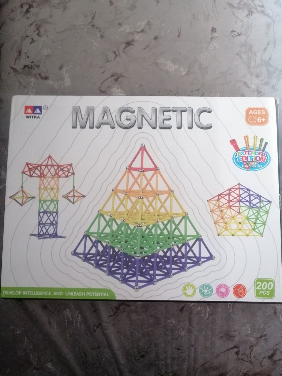 Magnetyczne klocki konstrukcyjne NOWE