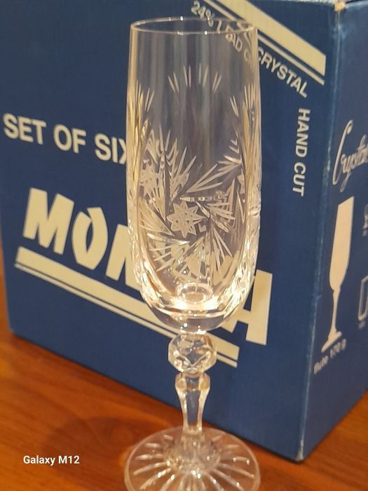 Фужеры хрустальные