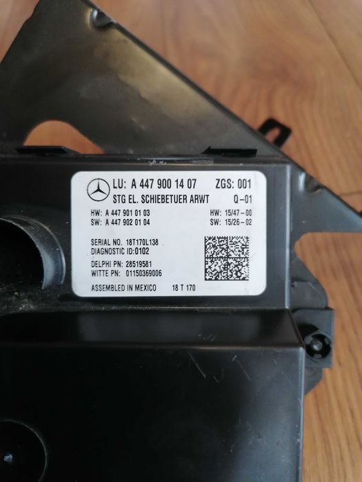 Moduł drzwi v klasa 447