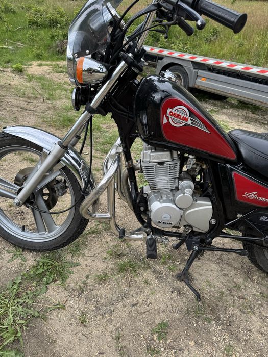 Daelim VC 125 Advance lekko uskzodozny choper cruiser