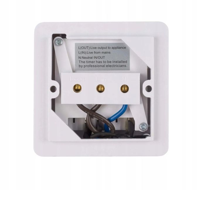 Włącznik światła FI60 LED Biały WiFi Tuya SMART LIFE inteligentny