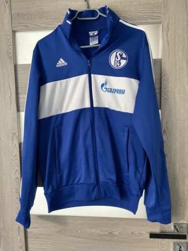 Adidas Schalke 04 męska rozpinana bluza r. M