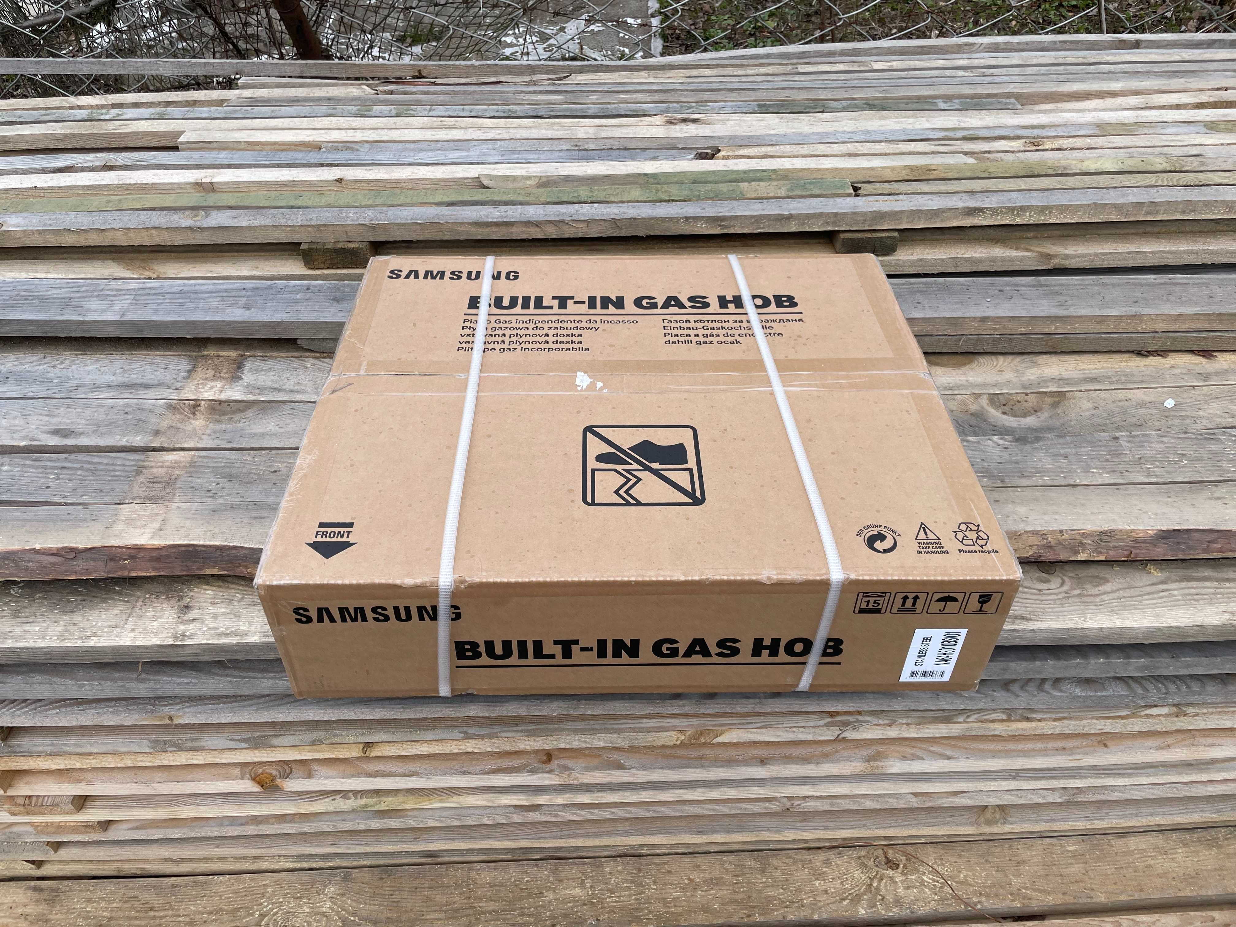 Газова варильна поверхня Samsung NA64H3010BS Нові! Запечатані!