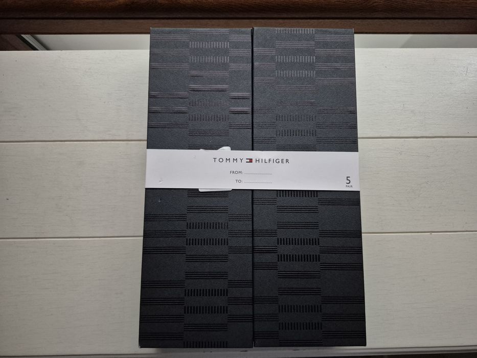 Skarpetki Męskie 5pak Zestaw Tommy Hilfiger