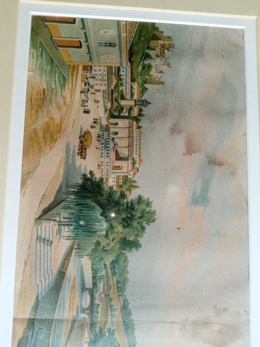 Gravura de Enrique Casanova, mestre de D. Carlos