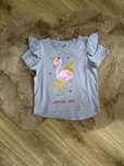 Bluzka tshirt 104 flaming liliowa