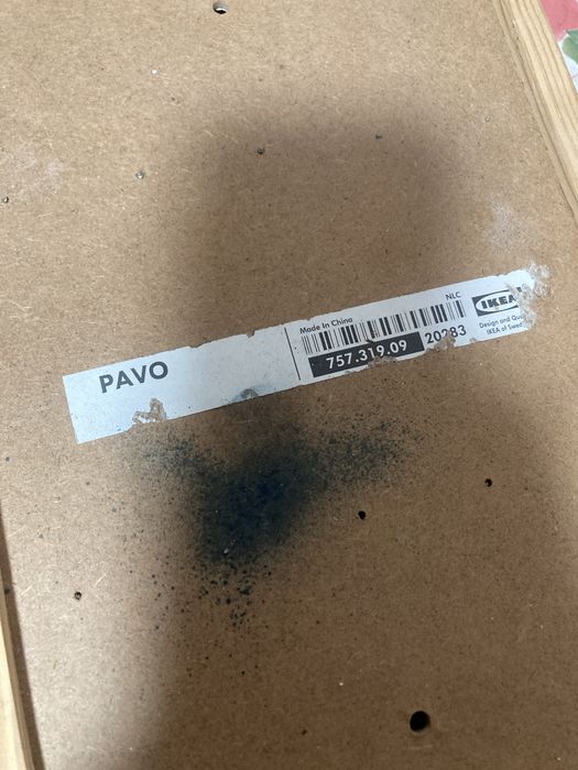 Chaveiro de madeira  ikea pavo