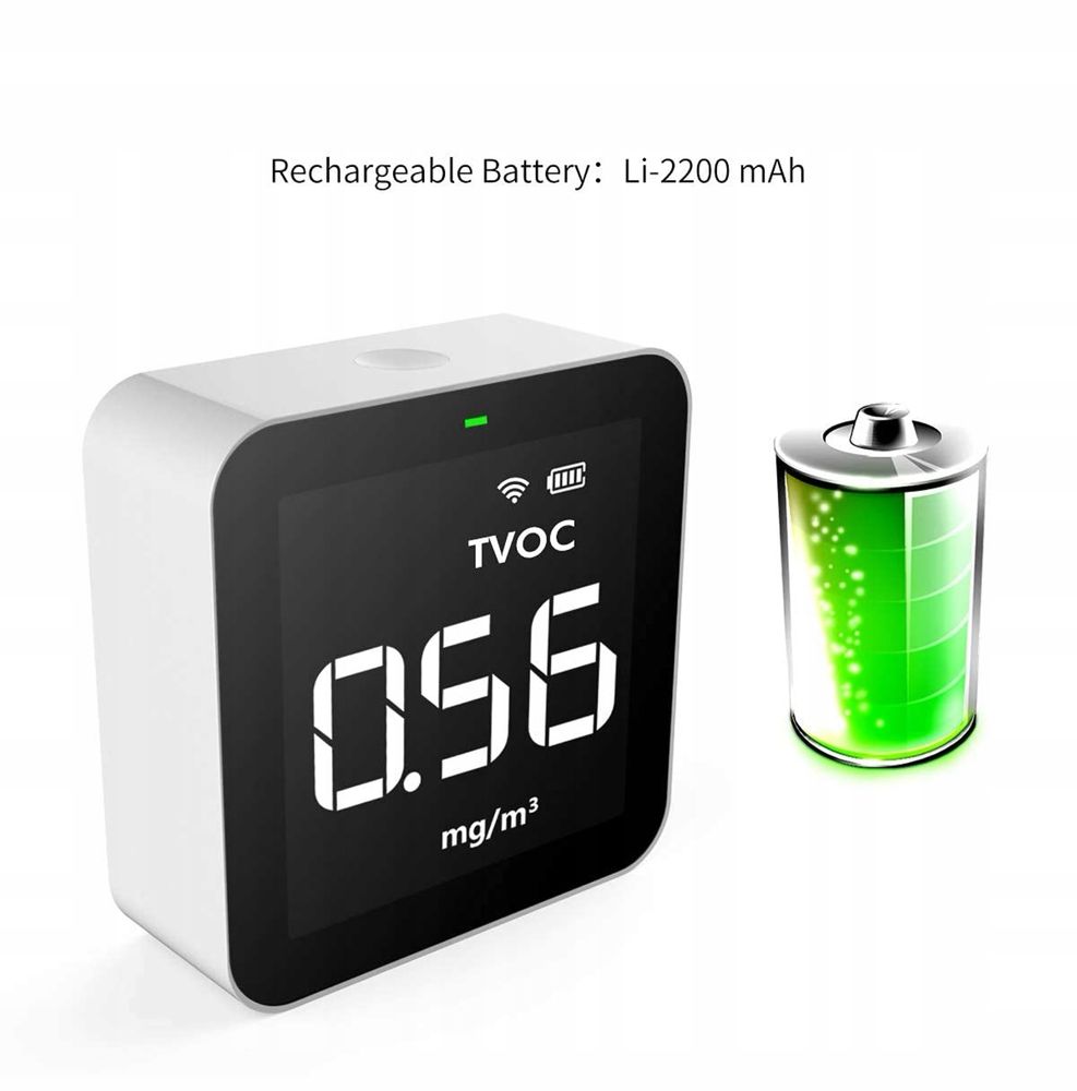 Temtop M10i WiFi Inteligentny miernik jakości powietrza,