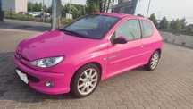 Peugeot 206 Różowy QuickSilver 1.6hdi 110KM