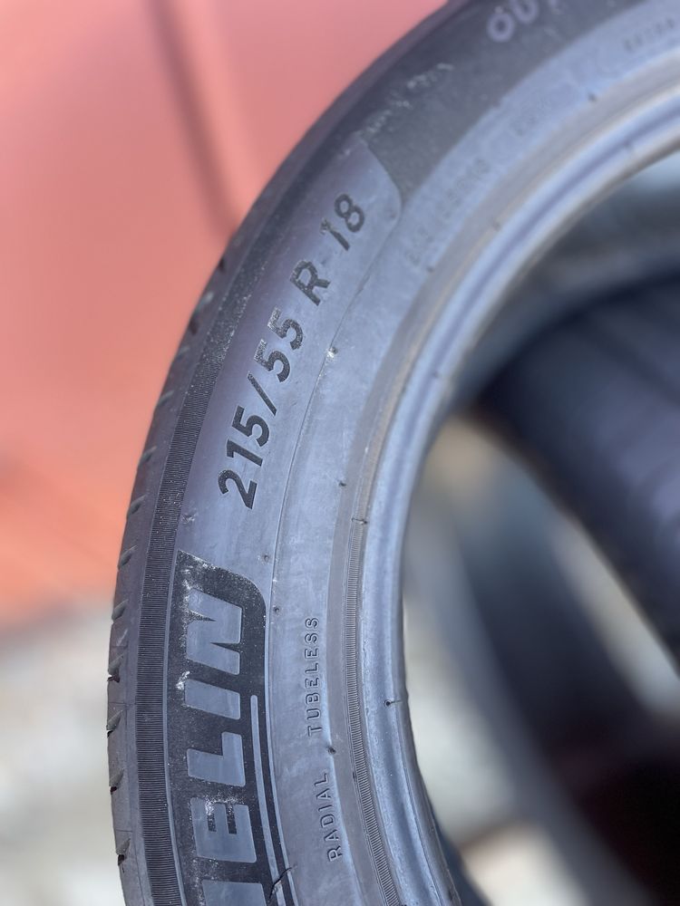 Шини бу 215/55 r18 Michelin primacy в ідеальному стані
