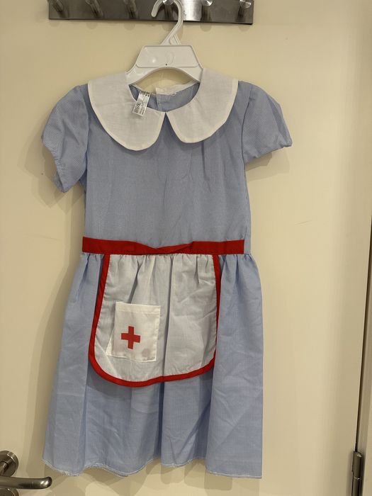 Carnaval - fato de enfermeira (criança)