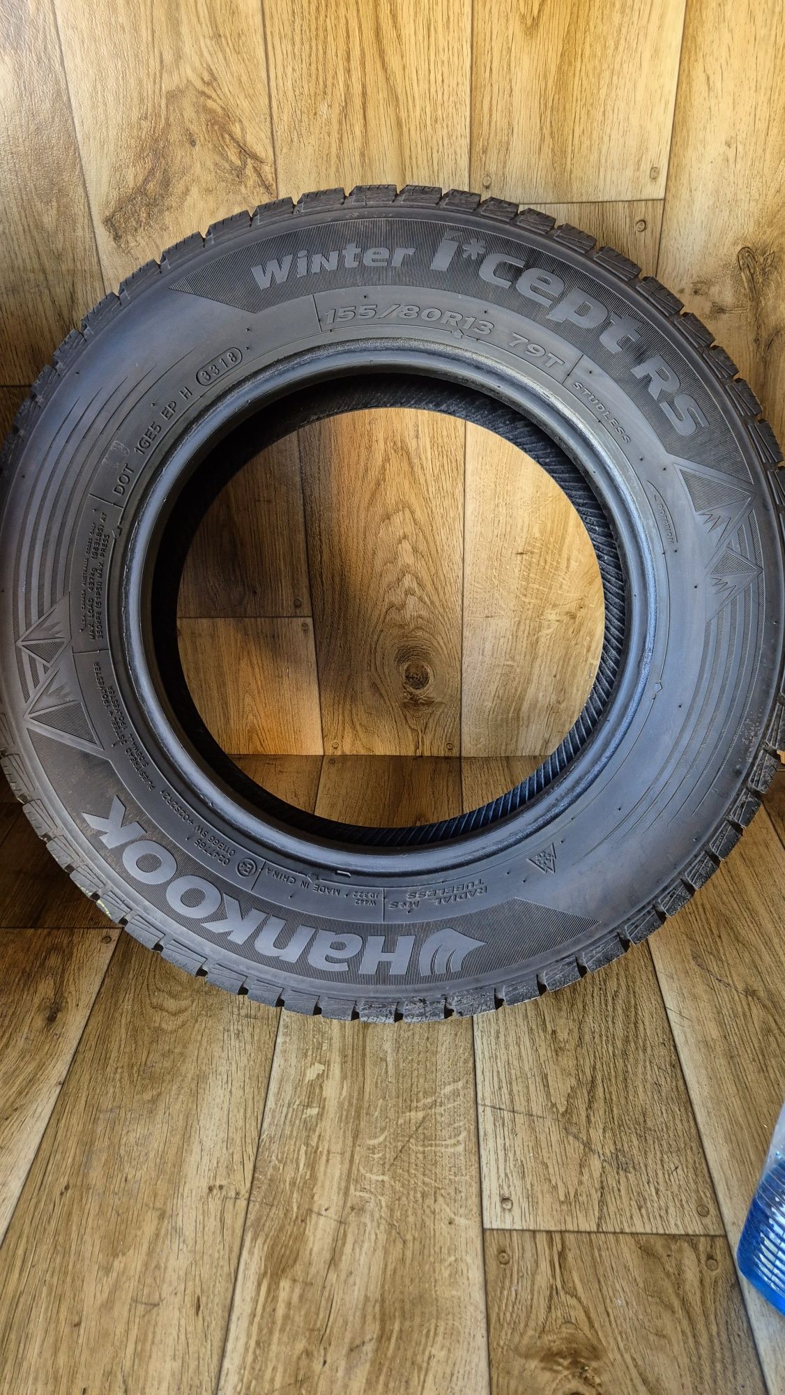 155/80/13 Hankook zima komplet 6,5mm 18r stan bdb