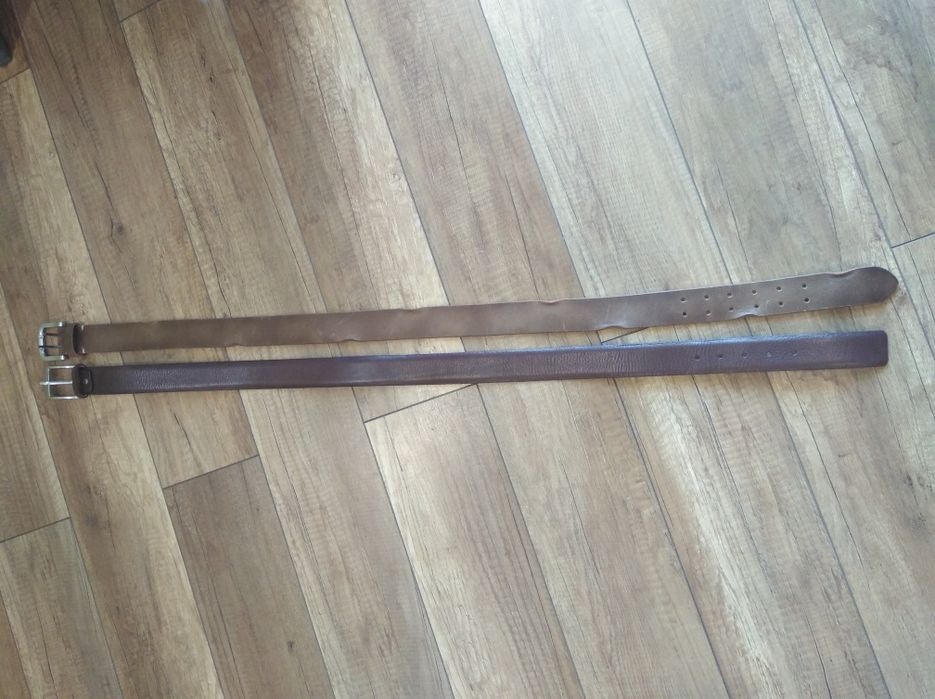 Нові шкіряні ремні, розмір 95
