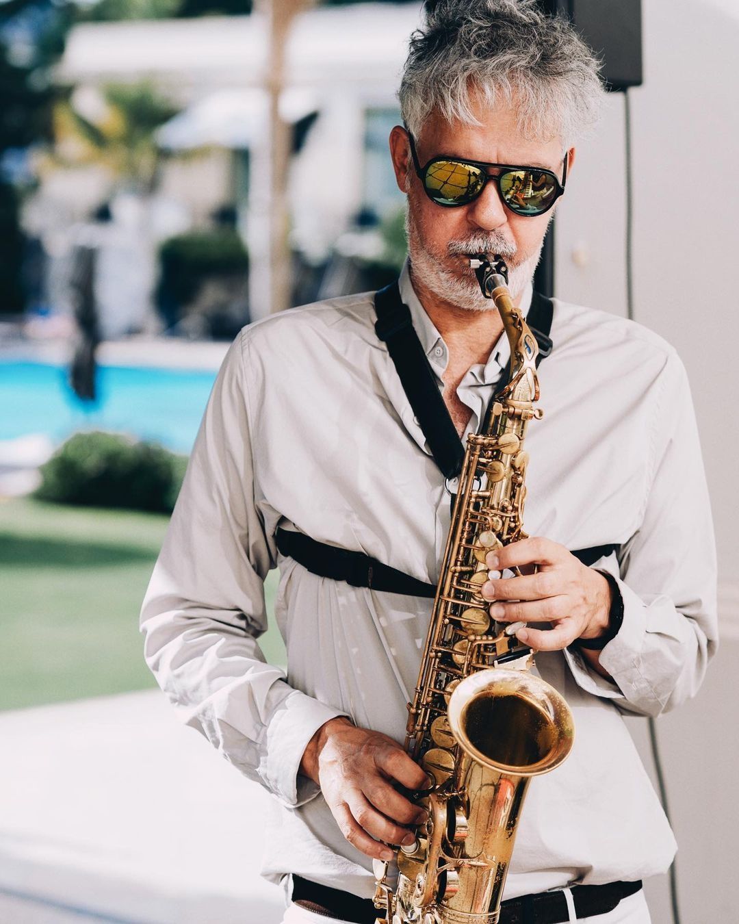 Saxofonista jazz para  eventos