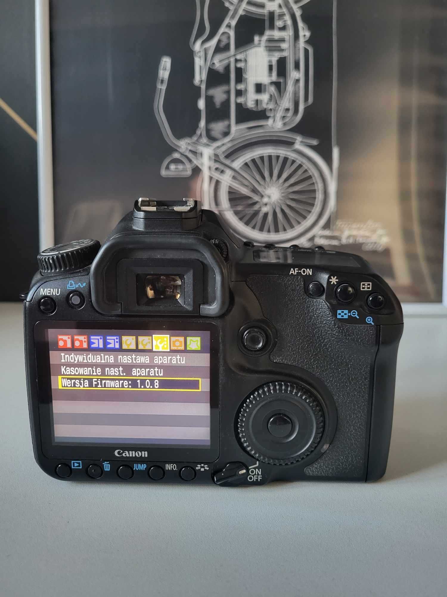 Canon 40D + 3 karty CF - mały przebieg