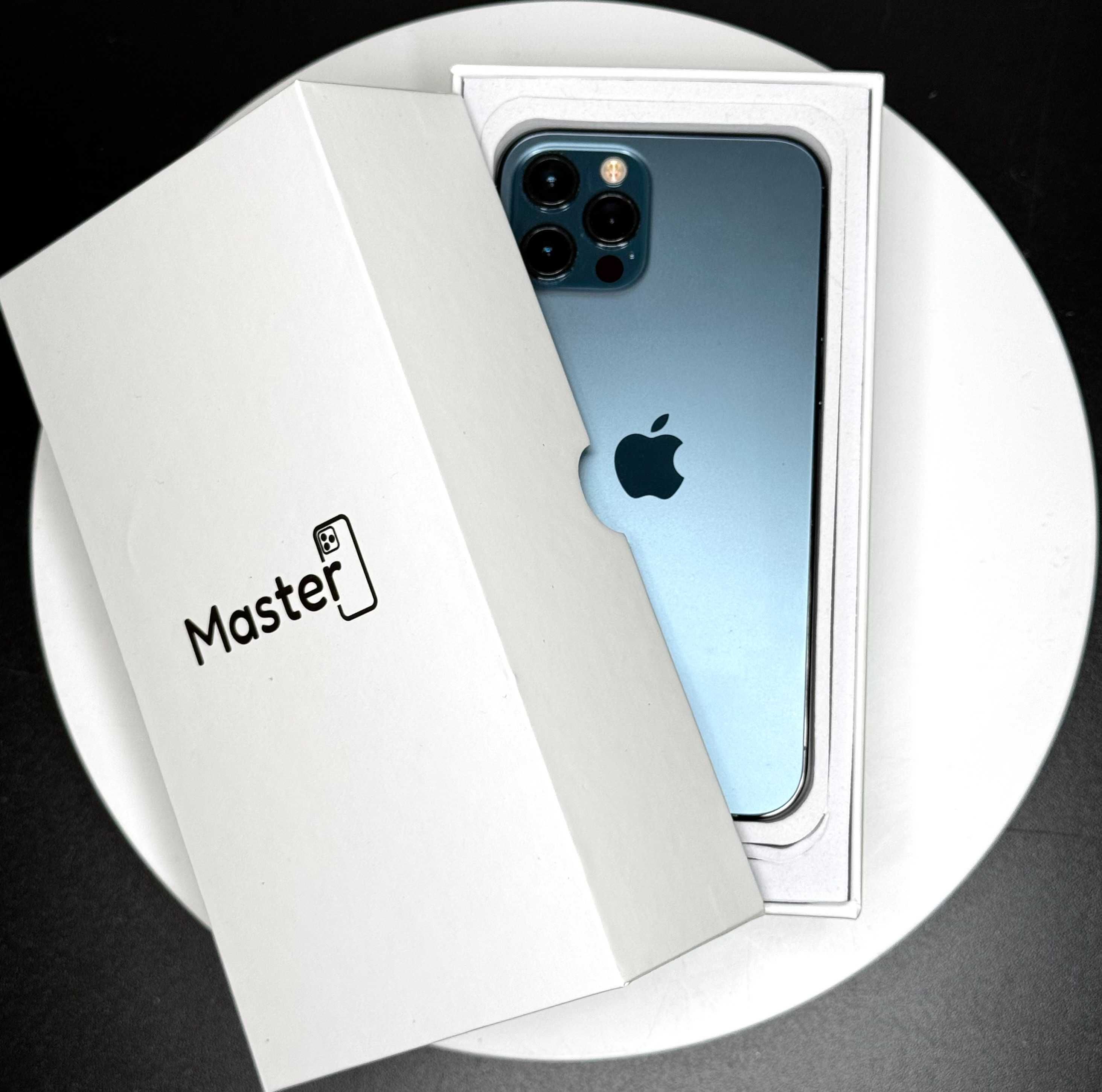 Apple iPhone 12 Pro 128GB Blue jak nowy 100% bat 6msc gw. ETUI GRATIS!