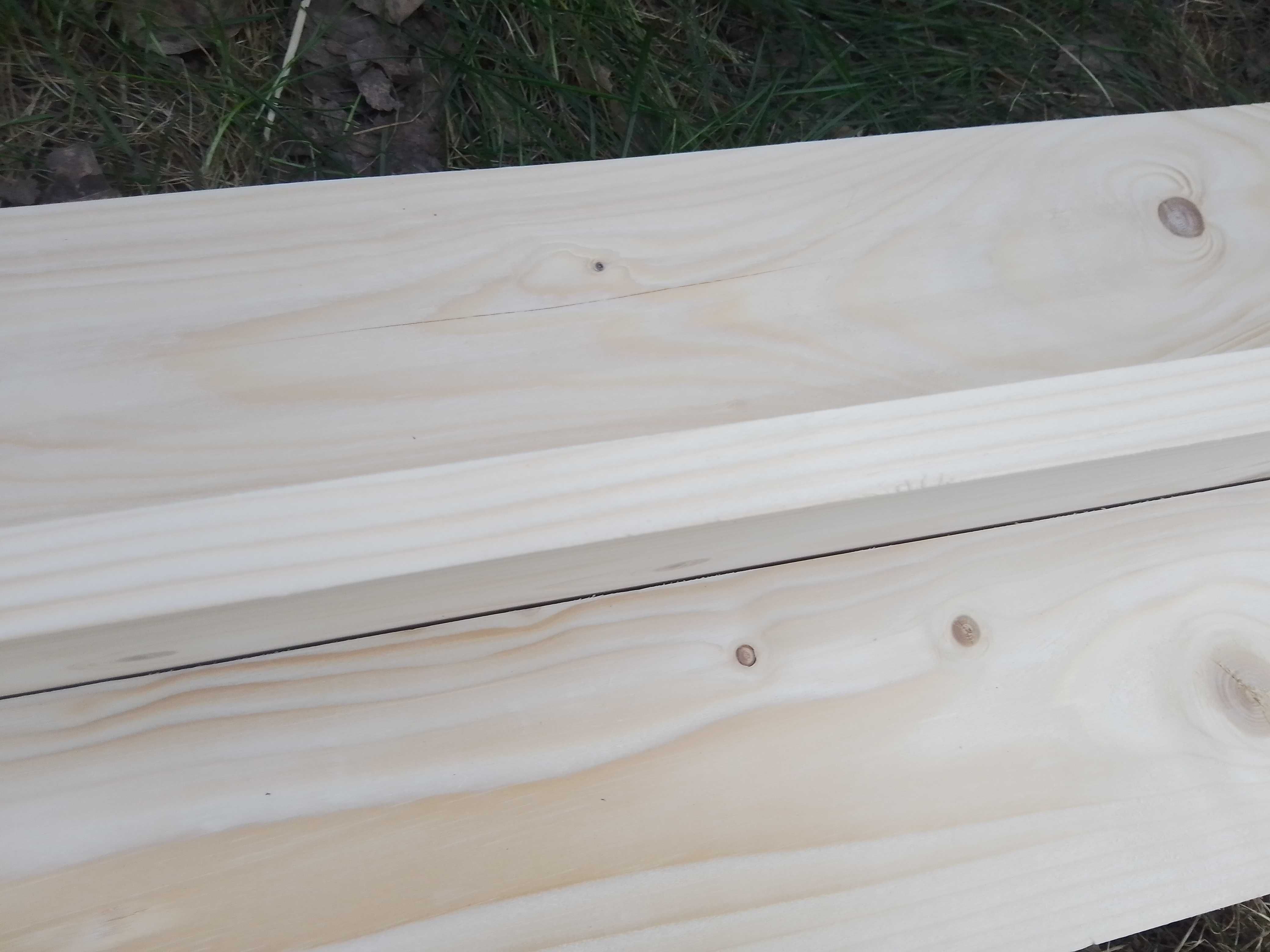 Deski o szer. 12 cm , naturalne drewno - świerk, wysyłka
