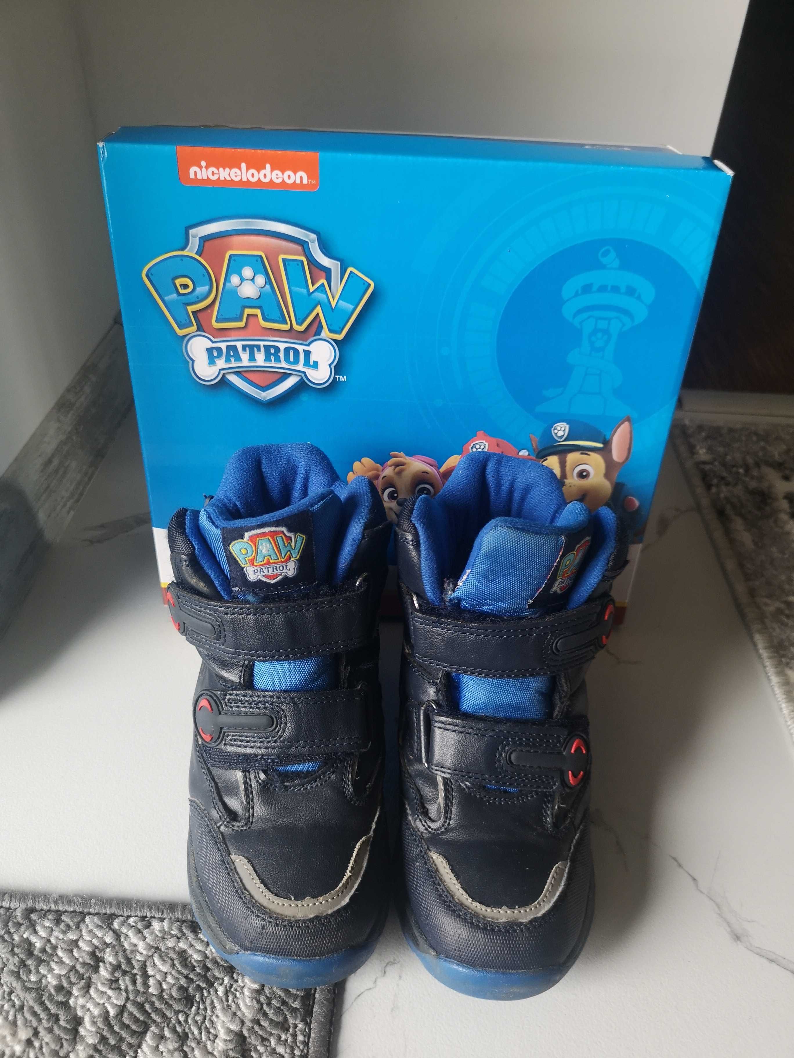 Buty zimowe psi patrol rozmiar 30