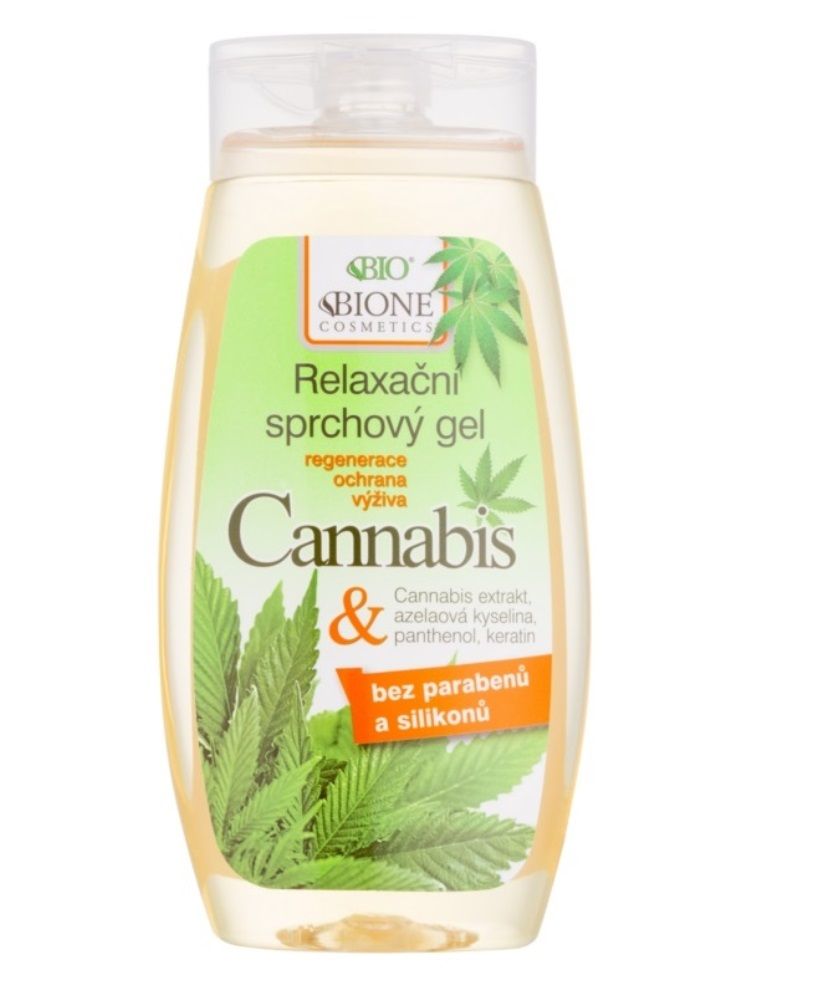 Relaksacyjny żel pod prysznic z CBD - BIONE - 260ml